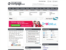 Tablet Screenshot of men.startpage.co.uk