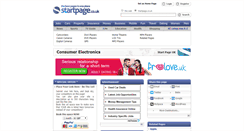 Desktop Screenshot of consumer-electronics.startpage.co.uk