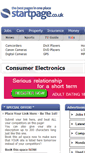 Mobile Screenshot of consumer-electronics.startpage.co.uk