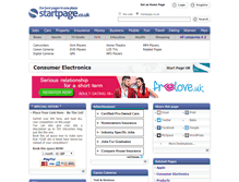 Tablet Screenshot of consumer-electronics.startpage.co.uk
