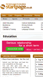 Mobile Screenshot of education.startpage.co.uk