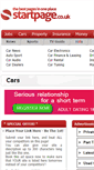 Mobile Screenshot of cars.startpage.co.uk