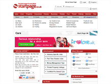 Tablet Screenshot of cars.startpage.co.uk