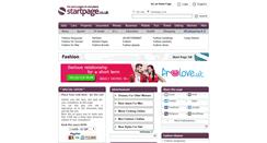 Desktop Screenshot of fashion.startpage.co.uk