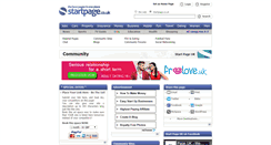 Desktop Screenshot of community.startpage.co.uk