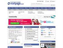 Tablet Screenshot of community.startpage.co.uk