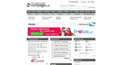 Desktop Screenshot of games.startpage.co.uk