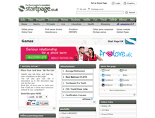 Tablet Screenshot of games.startpage.co.uk