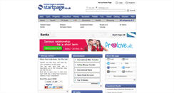 Desktop Screenshot of banks.startpage.co.uk