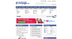 Desktop Screenshot of drinks.startpage.co.uk