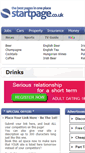 Mobile Screenshot of drinks.startpage.co.uk