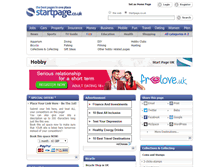 Tablet Screenshot of hobby.startpage.co.uk