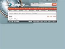 Tablet Screenshot of news.startpage.co.uk